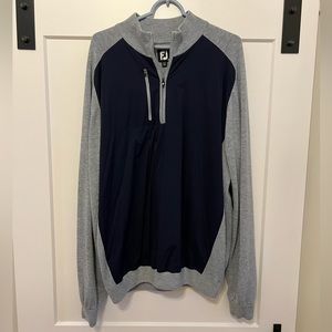 Men’s FootJoy Golf Tech Sweater - Size XXL - Navy Blue